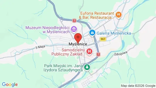 Kontorlokaler til leje i Myślenicki - Foto fra Google Street View