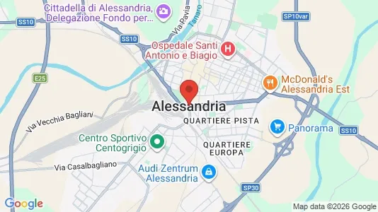 Lokaler til leje i Alessandria - Foto fra Google Street View