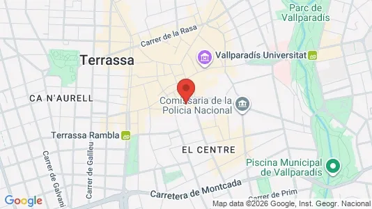 Kontorer til leie i Terrassa – Bilde fra Google Street View