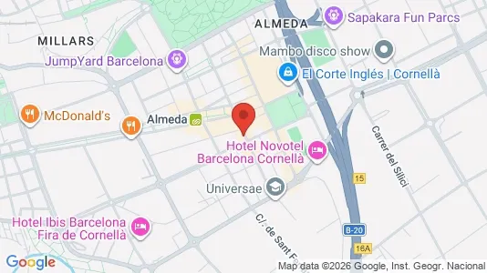 Kontorer til leie i Cornellà de Llobregat – Bilde fra Google Street View
