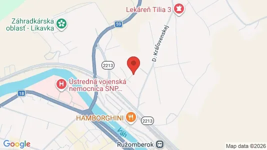 Lokaler til leie i Ružomberok – Bilde fra Google Street View