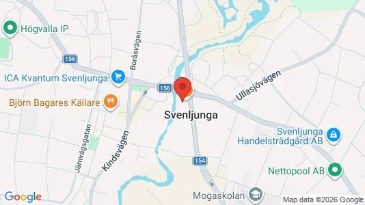 Bedrijfsruimtes te koop i Svenljunga - Foto uit Google Street View