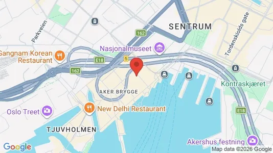Kontorer til leie i Oslo Frogner – Bilde fra Google Street View