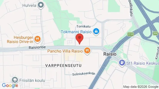 Kantorruimte te huur i Raisio - Foto uit Google Street View