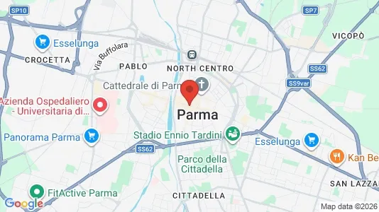 Liikekiinteistöt Vuokrattavana i Parma - Kuva Google Street Viewstä