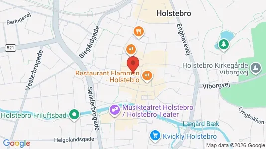 Toimistotilat Vuokrattavana i Holstebro - Kuva Google Street Viewstä