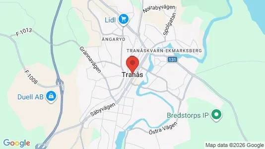 Gewerbeflächen zur Miete i Tranås - kort over placeringen