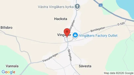 Liikekiinteistöt Vuokrattavana i Vingåker - Kuva Google Street Viewstä