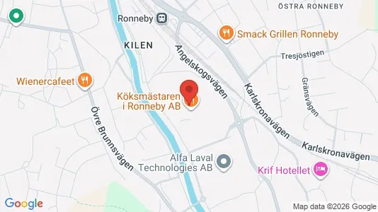 Kontorer til leie i Ronneby – Bilde fra Google Street View