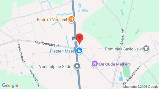 Toimistotilat Vuokrattavana i Hooglede - Kuva Google Street Viewstä