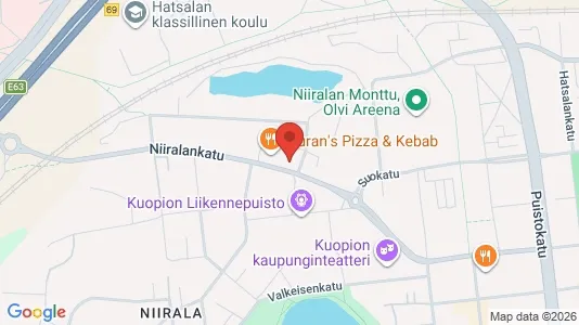 Commercial properties for sale i Kuopio - Photo from Google Street View