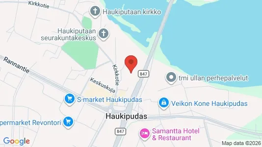 Liikekiinteistöt Myynnissä i Oulu - kort over placeringen