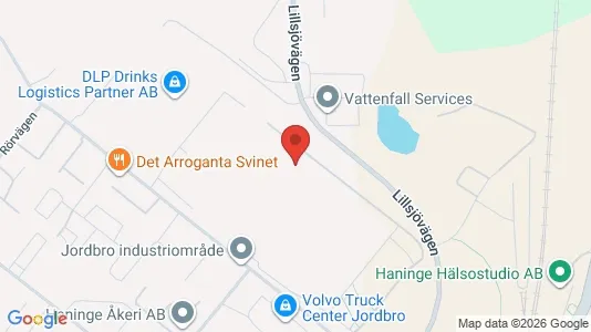 Lagerlokaler til leje i Haninge - Foto fra Google Street View