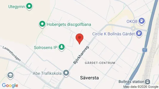 Lokaler til leie i Bollnäs – Bilde fra Google Street View