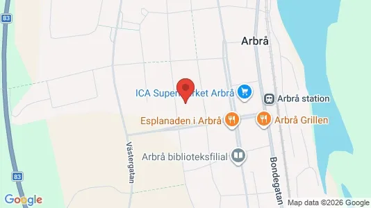 Commercial properties for rent i Bollnäs - Photo from Google Street View