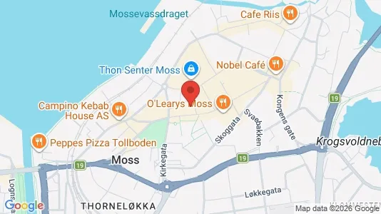 Toimistotilat Vuokrattavana i Moss - Kuva Google Street Viewstä