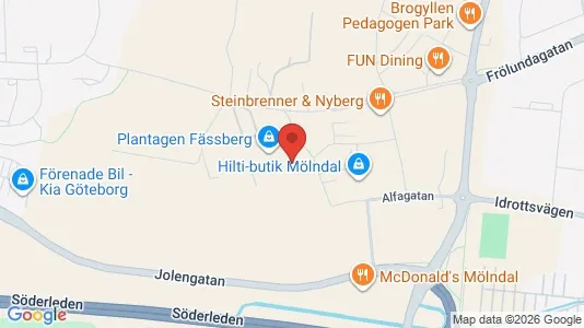 Office spaces for rent i Mölndal - Photo from Google Street View