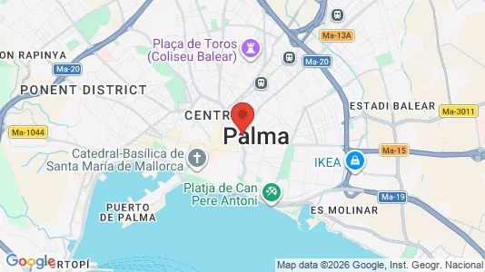 Büros zur Miete i Palma de Mallorca – Foto von Google Street View