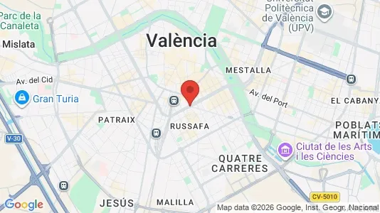 Office spaces for rent i Valencia L'Eixample - Photo from Google Street View