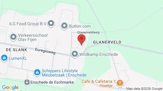 Lokaler til salgs i Enschede - kort over placeringen
