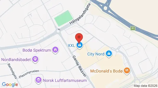 Commercial properties for rent i Bodø - Photo from Google Street View