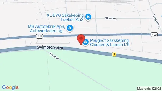 Liikekiinteistöt Myynnissä i Sakskøbing - Kuva Google Street Viewstä