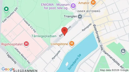 Kontorer til leie i Østerbro – Bilde fra Google Street View