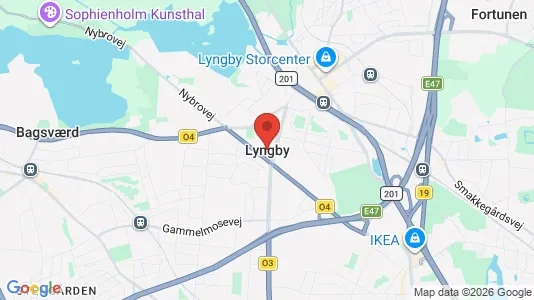 Shops for rent i Kongens Lyngby - Photo from Google Street View