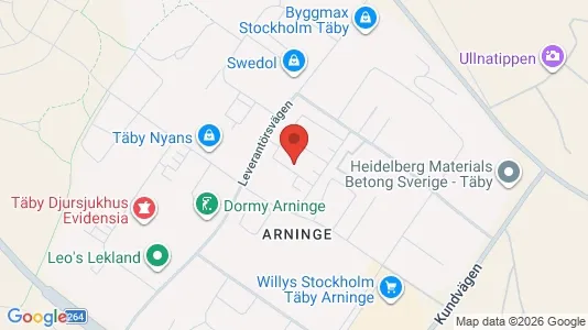 Kantorruimte te huur i Täby - Foto uit Google Street View
