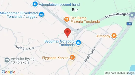 Büros zur Miete i Västra hisingen – Foto von Google Street View