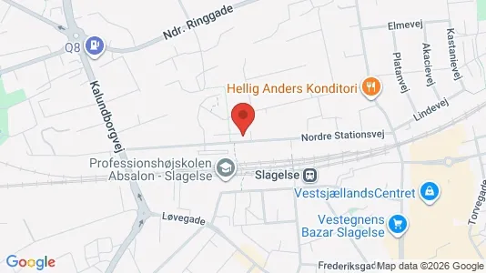 Liikekiinteistöt Vuokrattavana i Slagelse - Kuva Google Street Viewstä