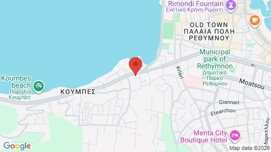 Commercial properties for sale i Rethymno - Photo from Google Street View