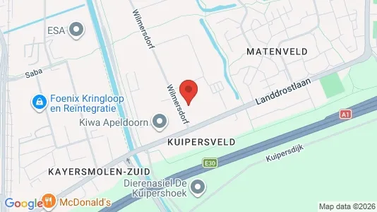 Lokaler til leje i Apeldoorn - Foto fra Google Street View
