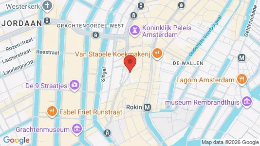 Gewerbeflächen zur Miete i Amsterdam Centrum – Foto von Google Street View