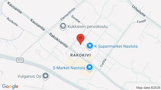 Commercial properties for rent i Lahti - kort over placeringen