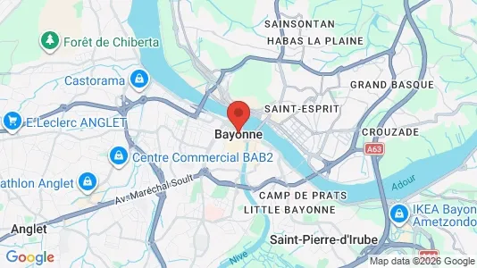 Lokaler til leje i Bayonne - Foto fra Google Street View