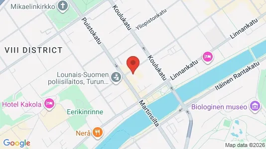 Gewerbeflächen zur Miete i Turku - kort over placeringen