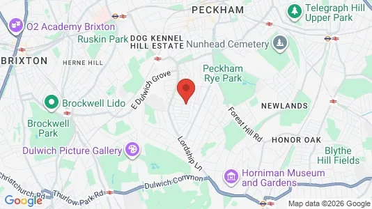 Lokaler til leje i London SE22 - Foto fra Google Street View