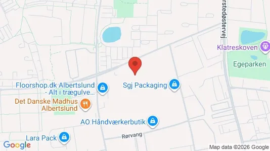 Kontorlokaler til leje i Albertslund - Foto fra Google Street View