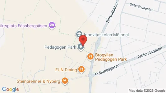 Kantorruimte te huur i Mölndal - kort over placeringen