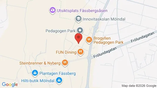 Kontorlokaler til leje i Mölndal - Foto fra Google Street View