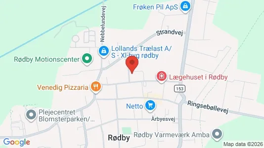 Lokaler til salgs i Rødby – Bilde fra Google Street View
