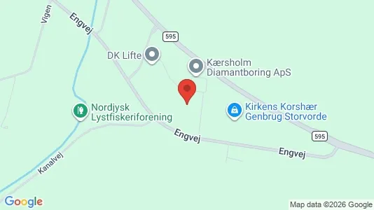 Commercial properties for sale i Storvorde - kort over placeringen