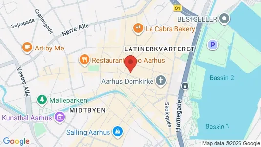 Büros zur Miete i Aarhus C – Foto von Google Street View