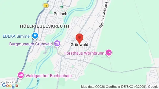 Liikekiinteistöt Vuokrattavana i Grünwald - Kuva Google Street Viewstä