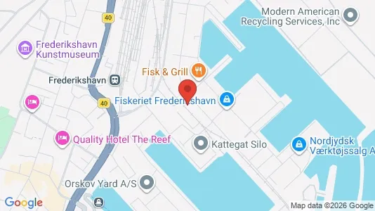 Büros zur Miete i Frederikshavn – Foto von Google Street View