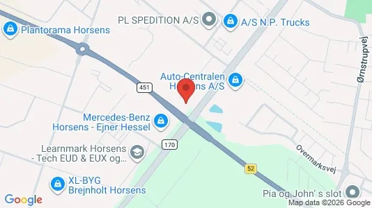 Büros zur Miete i Horsens – Foto von Google Street View