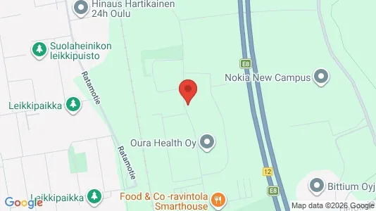 Kantorruimte te huur i Oulu - Foto uit Google Street View