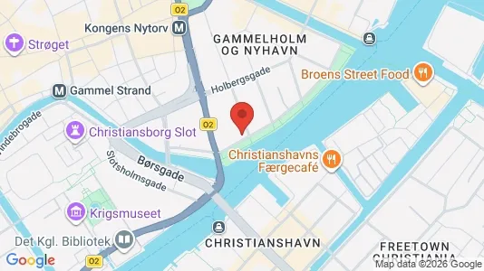 Office spaces for rent i Copenhagen K - kort over placeringen