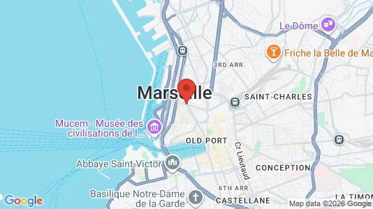 Kantorruimte te huur i Marseille - Foto uit Google Street View